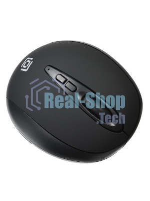 Мышь беспроводная Oklick 688MW ERGO черный, 2400 dpi, радиоканал, Bluetooth, USB, кнопки - 6