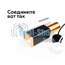 Корпус светильника C7834 SGR серый песок 95*95*H60mm MR16 GU5.3