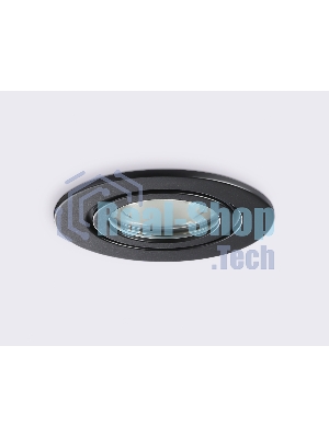 Светильник Ambrella light TN1151 BK черный IP44 GU5.3 D85*28