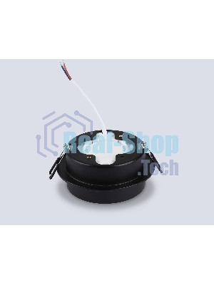 Светильник Ambrella light TN6708 BK черный IP44 GX53 max 15W D105*45