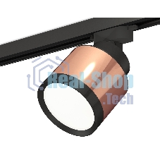 Светильник Ambrella light XT8122001 PPG/SBK/PBK золото розовое полированное/черный песок/черный полированный GX53
