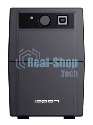 Источник бесперебойного питания Ippon Back Basic 1050S Euro 600Вт 1050ВА черный