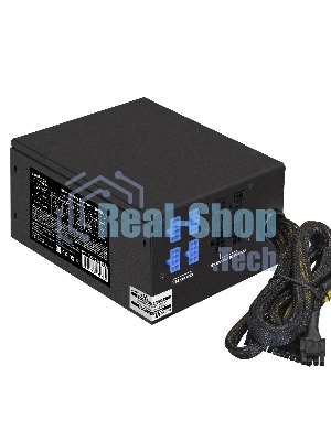 Блок питания серверный 1200W ExeGate EX292199RUS ServerPRO-1200RADS (ATX, for 3U+ cases, КПД 82% (80 PLUS), 14cm fan, 24pin, 2(4+4)pin, 6xPCIe, 8xSATA, 4xIDE, Cable Management, black)