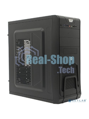 Компьютерный корпус Miditower ExeGate EX283216RUS CP-603UB-CP400 (ATX, БП CP400 с вент. 8см, 2*USB+2*USB 3.0, аудио, блокировка, черный)