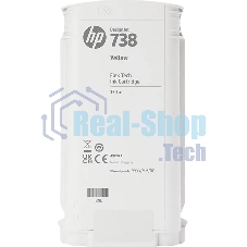 Картридж HP 738 130-ml Yellow DesignJet Ink Cartridge