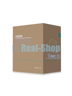 Компьютерный корпус Deepcool CG530 черный без БП ATX 2x120мм 2x140мм 2xUSB 2.0 1xUSB 3.0 audio bott PSU