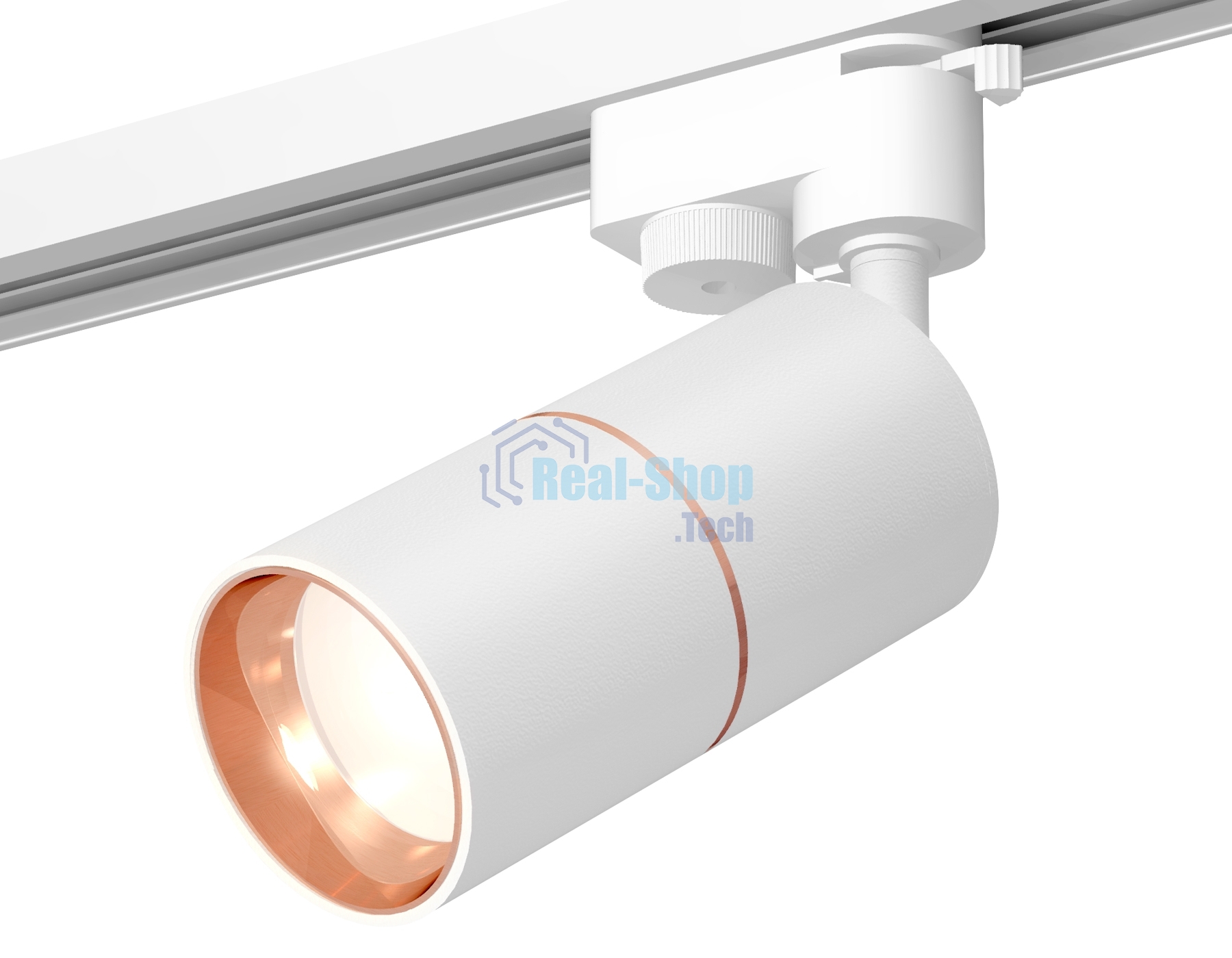 Светильник Ambrella light XT6301030 SWH/PPG белый песок/золото розовое полированное MR16 GU5.3 (A2520,C6301,A2063,C6301,N6114)