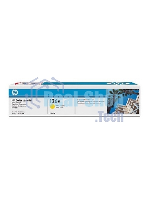 Картридж лазерный HP CE312A желтый для LaserJet Pro CP1025 1000стр.