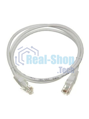 Патч-корд LANMASTER FTP TWT-45-45-2.0/S-GY_10PC вилка RJ-45-вилка RJ-45 кат.5е 2м серый ПВХ (уп.:1шт)