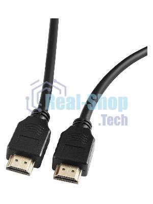 Кабель аудио-видео Buro HDMI (m)/HDMI (m) 2м. черный