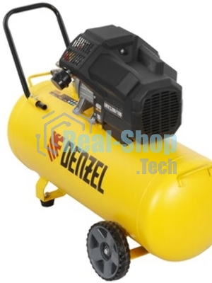 Компрессор воздушный Denzel DKV2200/100,Х-PRO (58079) 2.2 кВт, 400 л/мин, 100л