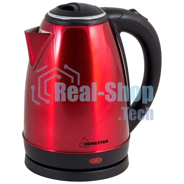 Чайник электрический Homestar HS-1010 красный, 1,8л, 1500Вт (в уп. 12 шт)