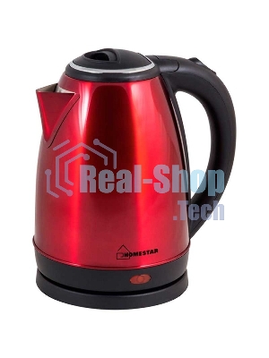 Чайник электрический Homestar HS-1010 красный, 1,8л, 1500Вт (в уп. 12 шт)