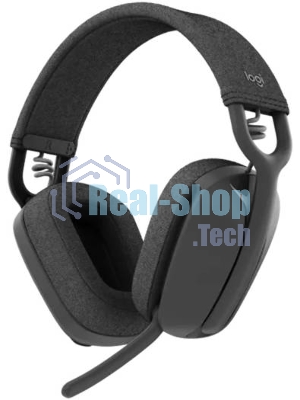 Гарнитура Logitech ZONE Vibe 100 серый, беспроводная, Bluetooth, до 20 ч