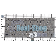 Клавиатура для ноутбука MacBook A1342 2009/2010 белая 13,3