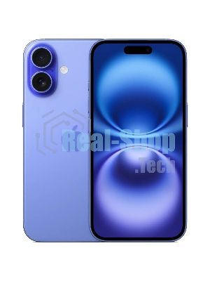 Смартфон Apple iPhone 16, 8/128Gb, ультрамарин
