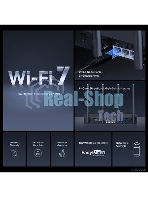 Двухдиапазонный маршрутизатор Wi-Fi Mercusys MR27BE