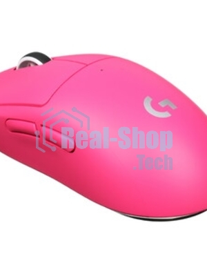 Мышь беспроводная Logitech G PRO X SUPERLIGHT розовый, 25600 dpi, радиоканал, USB, кнопки - 5
