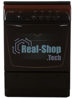 Плита газовая Gefest CG 60MC6 K83 коричневый, конфорок 4 шт, духовка 63 л, 60 см x 85 см x 60 см
