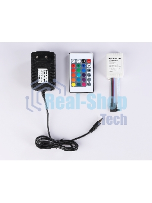 Комплект светодиодной ленты GS2401 5050 30Led/ 7.2W m/ 12V IP20 RGB/ 5000*10*1.87mm (4 конт.)