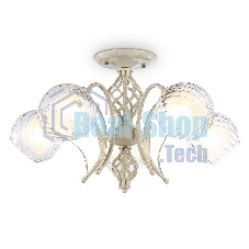 Светильник Ambrella light TR3066/5 WH/GD белый/золото E27*5 max 40W D590*340