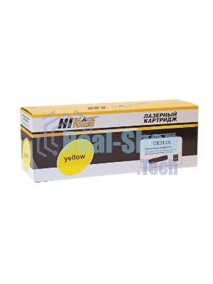 Расходные материалы Hi-Black CE312A Картридж Hi-Black для HP CLJ CP1025/CP1025nw/Canon LBP-7010C/7018C, Y 1 K с чипом      