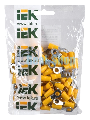 Наконечник НКИ 5.5-6 (кольцо 4-6) (уп. 100 шт) IEK UNL20-006-6-6