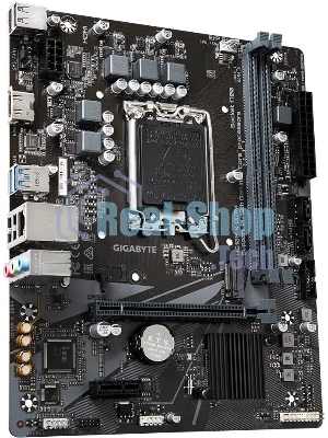 Материнская плата Gigabyte H610M K DDR4 V2.0, LGA 1700, Intel H610, 2xDDR4, 2xSATA, 1xM.2, 1xPCIe 4.0 x16, 1xPCIe x1, 1xHDMI, 1x 1Gb LAN, 2xUSB-A 3.2 Gen 1, 4xUSB-A 2.0, 3x 3.5 мм, 7.1, mATX