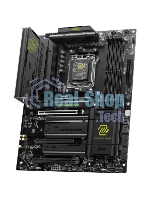 Материнская плата MSI MAG B850 TOMAHAWK MAX WIFI, AM5, AMD B850, 4xDDR5, 4xSATA, 4xM.2, 3xPCI-E x16, 1xHDMI, 1x5Gb LAN, 2xUSB-A 5Gbps, 4xUSB-A 2.0, 3xUSB-C 10Gbps, 7.1, Wi-Fi 7, Bluetooth 5.4, ATX