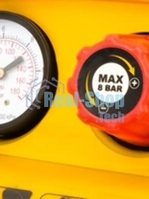 Компрессор поршневой Denzel РС 1/6-180 безмасляный, 1100 Вт, 180л/мин, 8 бар