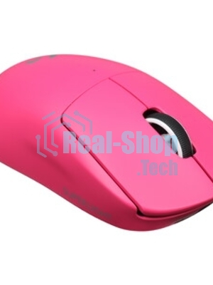 Мышь беспроводная Logitech G PRO X SUPERLIGHT розовый, 25600 dpi, радиоканал, USB, кнопки - 5