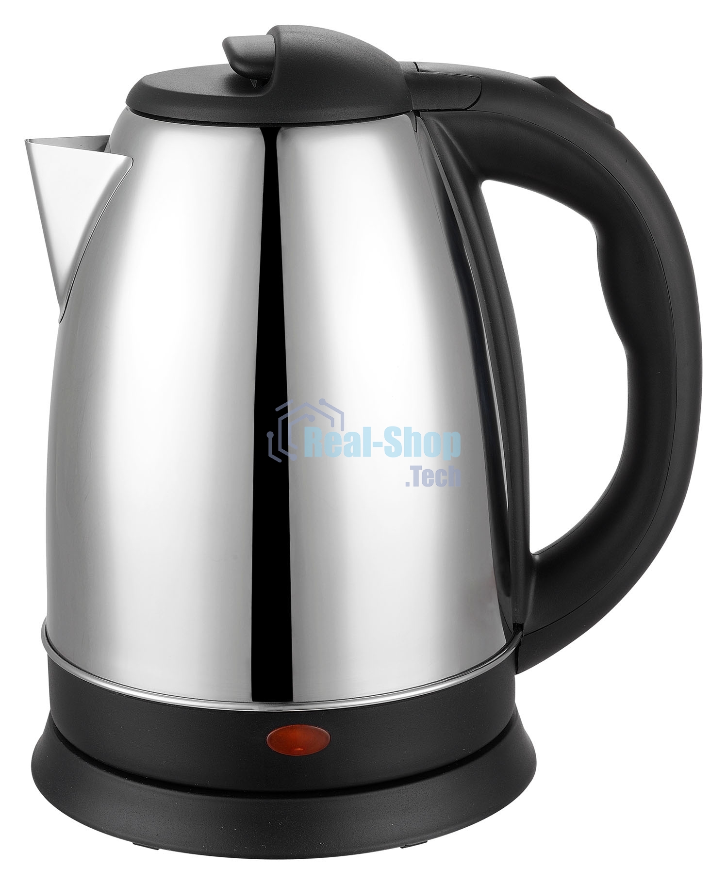 Чайник электрический Starwind SKS1053 1.8 л, 1500 Вт, серебристый/черный (корпус: нержавеющая сталь/пластик)