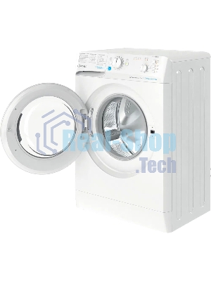 Стиральная машина Indesit BWSB 61051 WWV белый, загрузка фронтальная 6 кг, 1000 об/мин., класс: А
