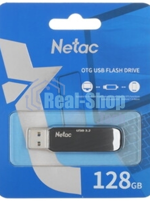 Флешка USB Netac US11 128Gb USB 3.0+TypeC Dual Flash