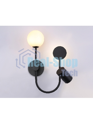 Светильник Ambrella light FL66389/3 BK черный 4W 4200K+G9+GU10 378*200*100
