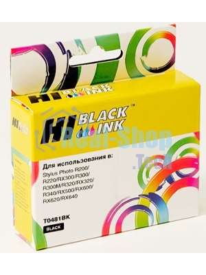 Картридж Epson Stylus Photo R200/R300/RX500/RX600 (Hi-black) new, C13T04814010, BK