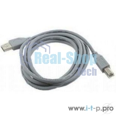 Кабель USB2.0 Pro Cablexpert CCP-USB2-AMBM-6G, AM/BM, 1.8м, экран, серый