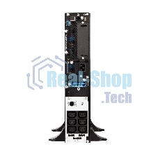 Источник бесперебойного питания APC Smart-UPS SRT, 1000VA/1000W, On-Line, Extended-run, Tower (Rack 2U convertible), черный