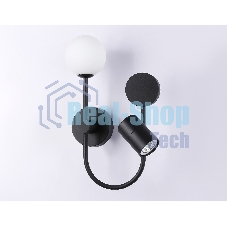 Светильник Ambrella light FL66389/3 BK черный 4W 4200K+G9+GU10 378*200*100