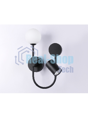Светильник Ambrella light FL66389/3 BK черный 4W 4200K+G9+GU10 378*200*100