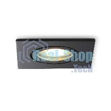 Светильник Ambrella light TN1161 BK черный  IP44 GU5.3 85*85*28