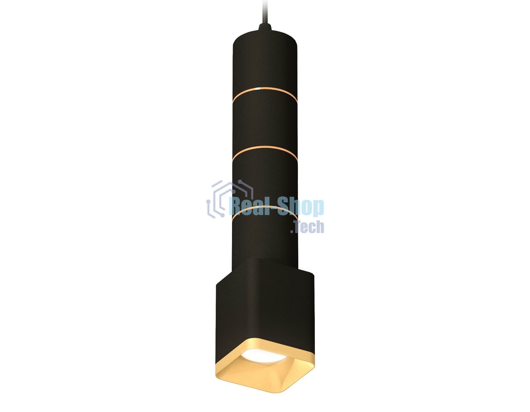 Светильник Ambrella Light XP7813010 SBK/SGD черный песок/золото песок MR16 GU5.3