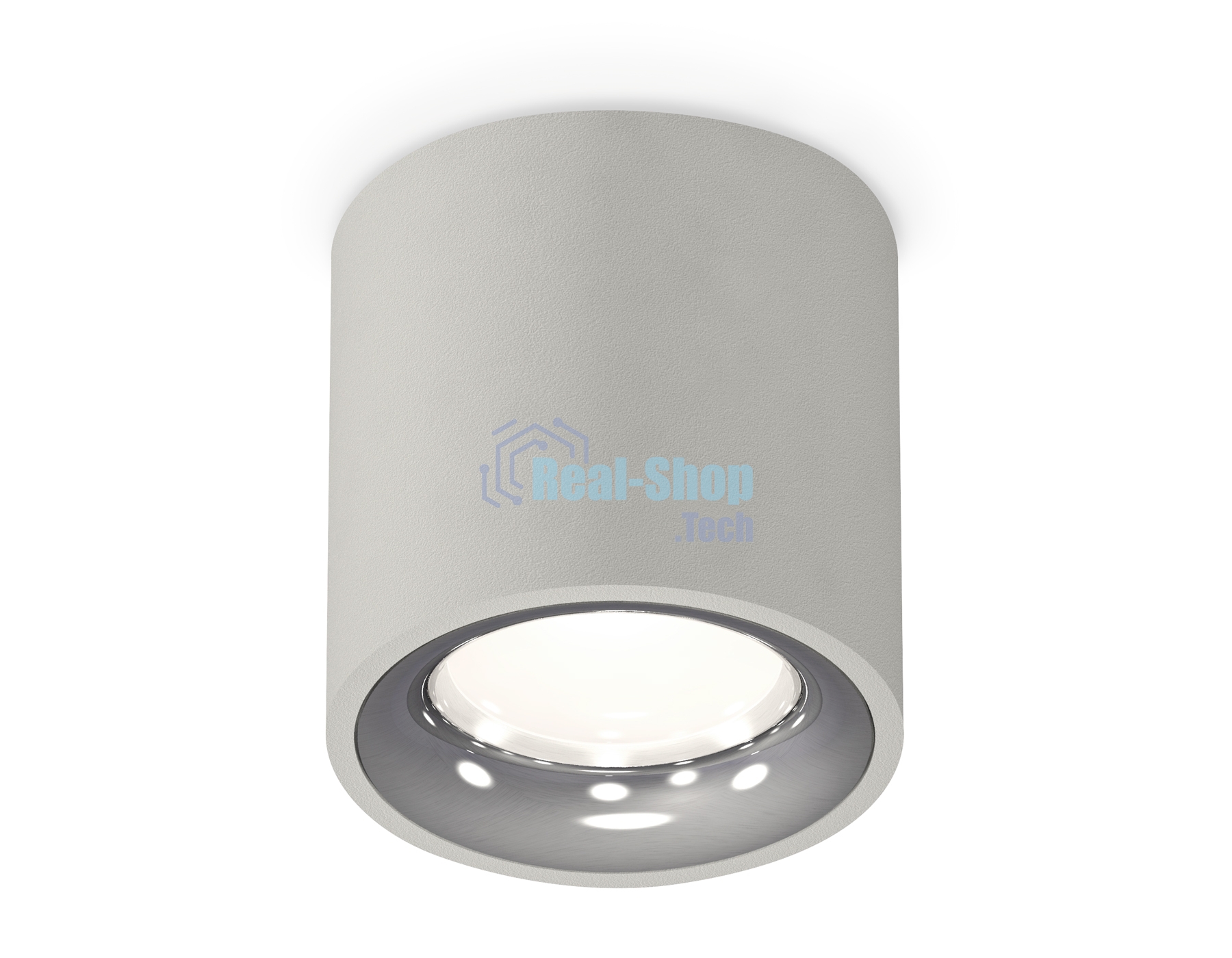 Светильник Ambrella Light XS7533022 SGR/PSL серый песок/серебро полированное MR16 GU5.3 (C7533, N7012)