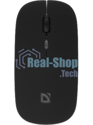 Мышь беспроводная Defender Touch MM-997 черный, 1600 dpi, радиоканал, Bluetooth, USB, кнопки - 4