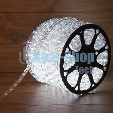 Дюралайт Neon-night LED, свечение с динамикой (3W) - белый, 36 LED/м, бухта 100м