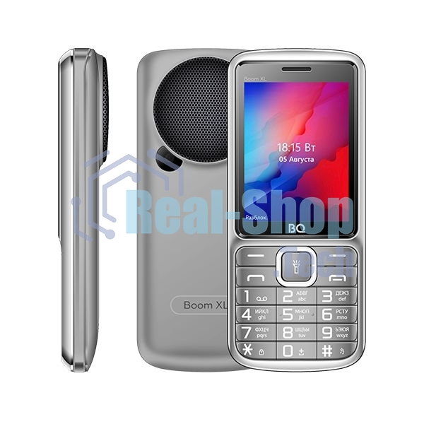 Мобильный телефон BQ 2810 BOOM XL серый