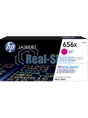 Картридж лазерный HP 656X пурпурный увеличенной емкости для HP CLJ M652/M653 (CF463X) 22000 стр