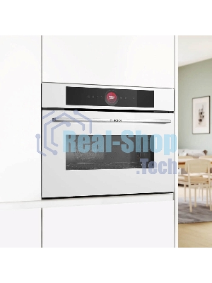 Встраиваемый духовой шкаф электрический Bosch CMG7241W1 белый