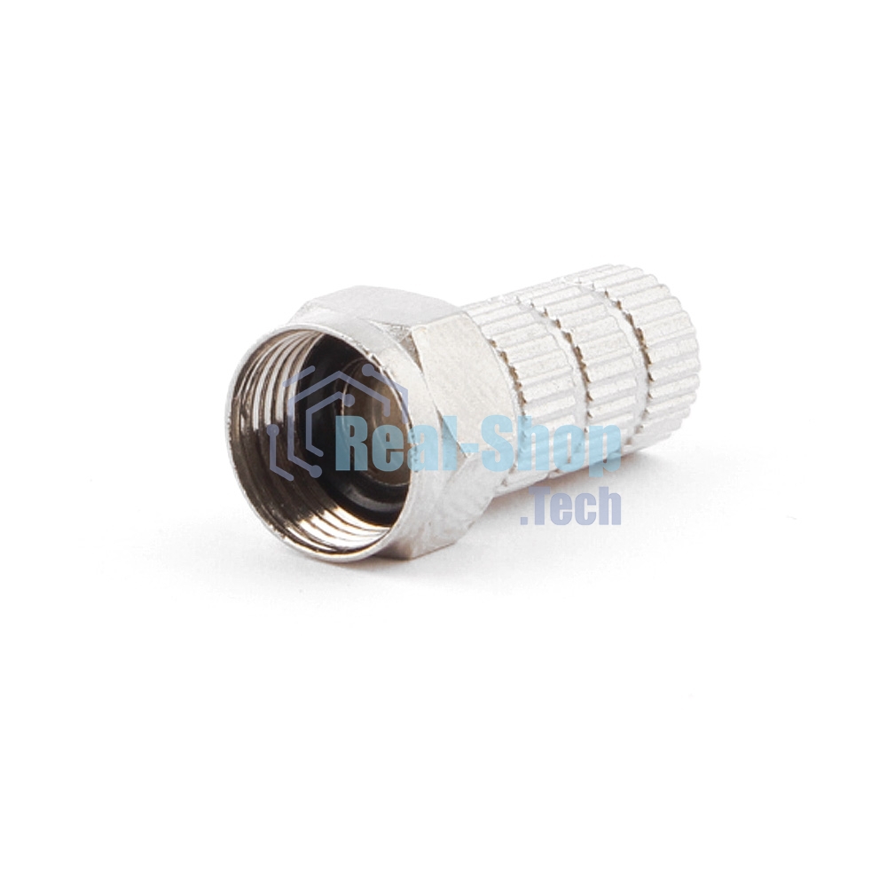 Коннектор Cablexpert F SPL6-02, для кабеля RG6, 5шт, с уплот. рез. кольцом