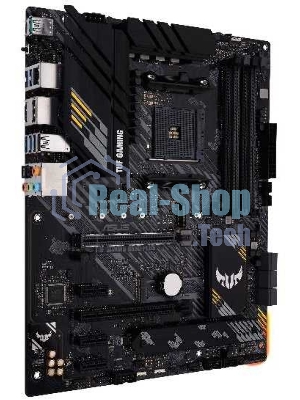 Материнская плата ASUS TUF GAMING B550-PLUS, AM4, AMD B550, 4xDDR4, 6xSATA, 2xM.2, 1xPCIe 4.0 x16, 1xPCIe 3.0 x16, 3xPCIe x1, 1xHDMI, 1xDP, 1x 2.5Gb LAN, 4xUSB-A 3.2 Gen 1, 1xUSB-A 3.2 Gen 2, 2xUSB-A 2.0, 1xUSB-C 3.2 Gen 2, 5x3.5 мм, 7.1, ATX